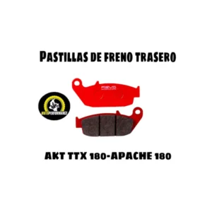 Pastilla trasera akt ttr 200 - Imagen 1