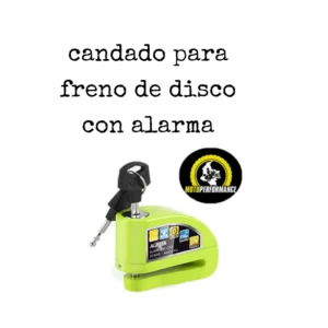 Candado antirrobo verde - Imagen 1