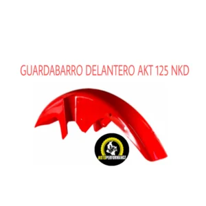 Guardabarro rojo nkd 125