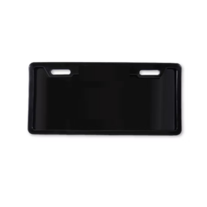 Porta placa para moto color negro