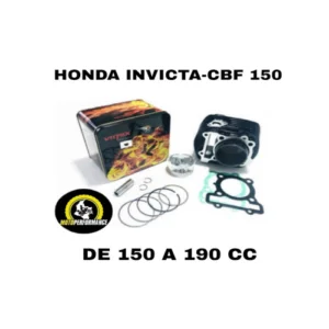 Cilindro honda invicta re-potenciado en 190 cc