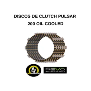 Discos clutch pulsar 180 2009-200