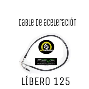 Cable acelerador líbero 125