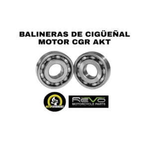 Balineras de cigüeñal akt motos.