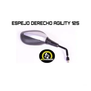 Espejo der gris agility 125
