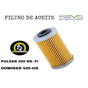 Filtro de aceite pulsar 200 ns revo