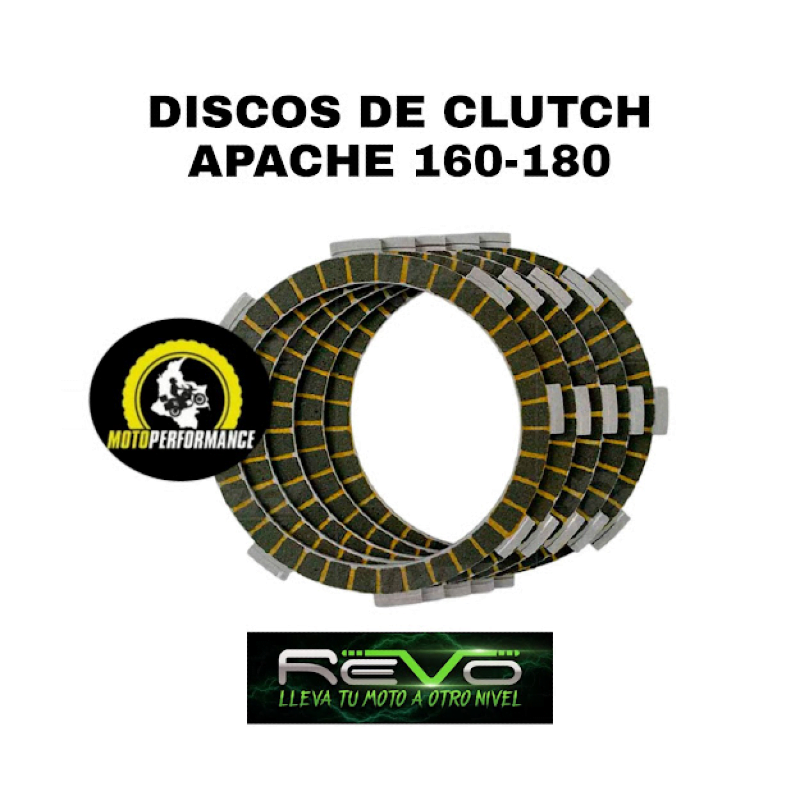 Discos de clutch apache 160 Motoperformance Repuestos para motos
