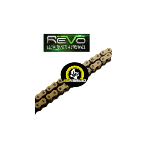 Cadena dorada negra 428 HX 122 - Imagen 1