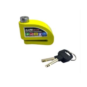 Candado con alarma verde